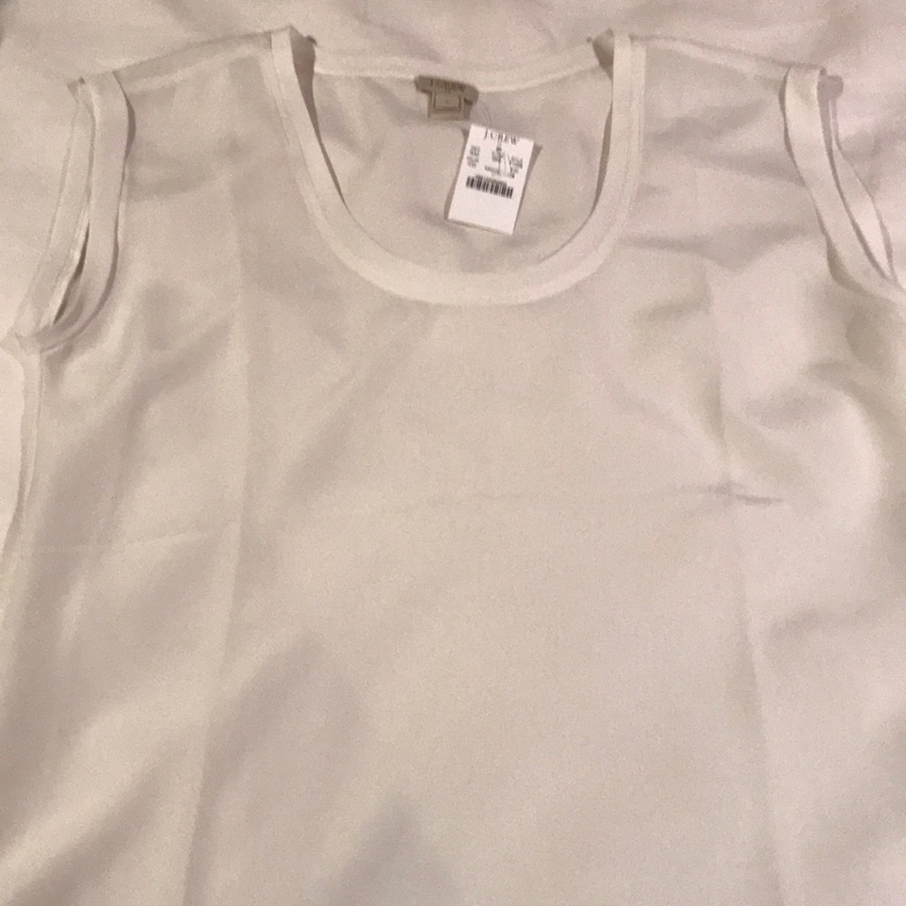 Women’s jcrew sleeveless work blouse